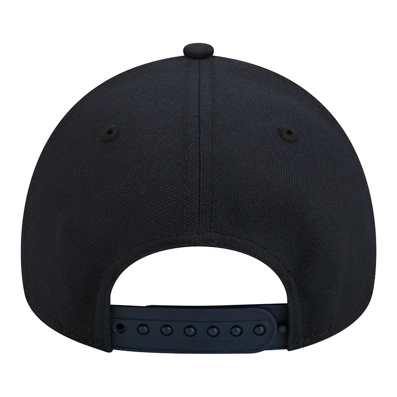 Casquette ajustable New Era 9FORTY A-Frame bleu marine pour jeunes, Houston Astros
