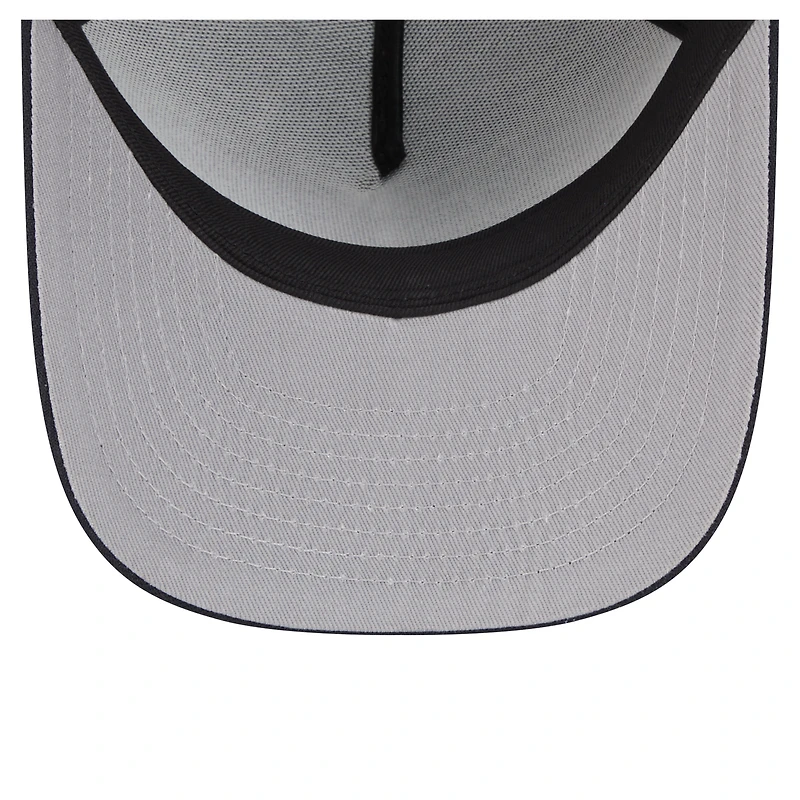 Casquette snapback New Era 9FIFTY pour jeunes, logo Houston Astros bleu marine dégradé.