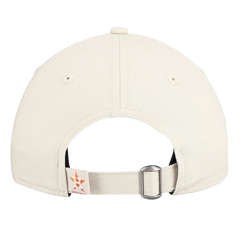 Casquette ajustable New Era Stone/Navy Houston Astros 2026 Spring Training Fan Pack Batter 9TWENTY pour jeunes