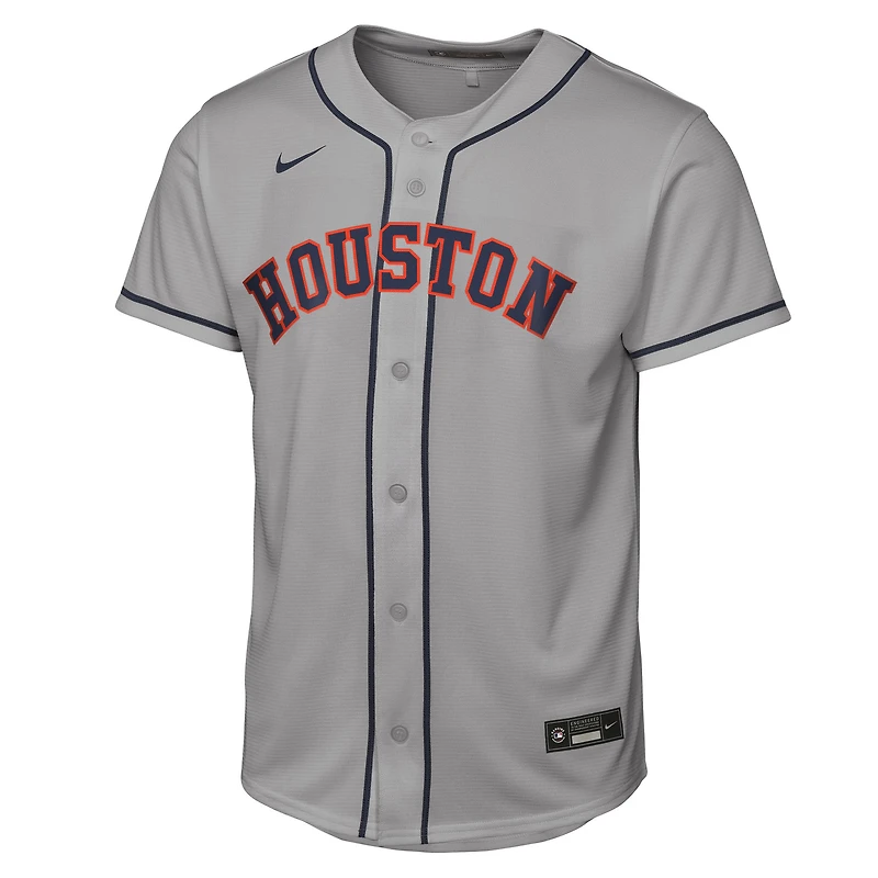 Maillot Nike José Altuve gris pour jeunes des Houston Astros