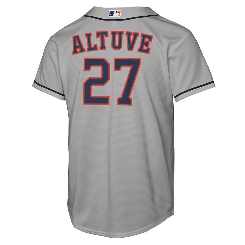 Maillot Nike José Altuve gris pour jeunes des Houston Astros