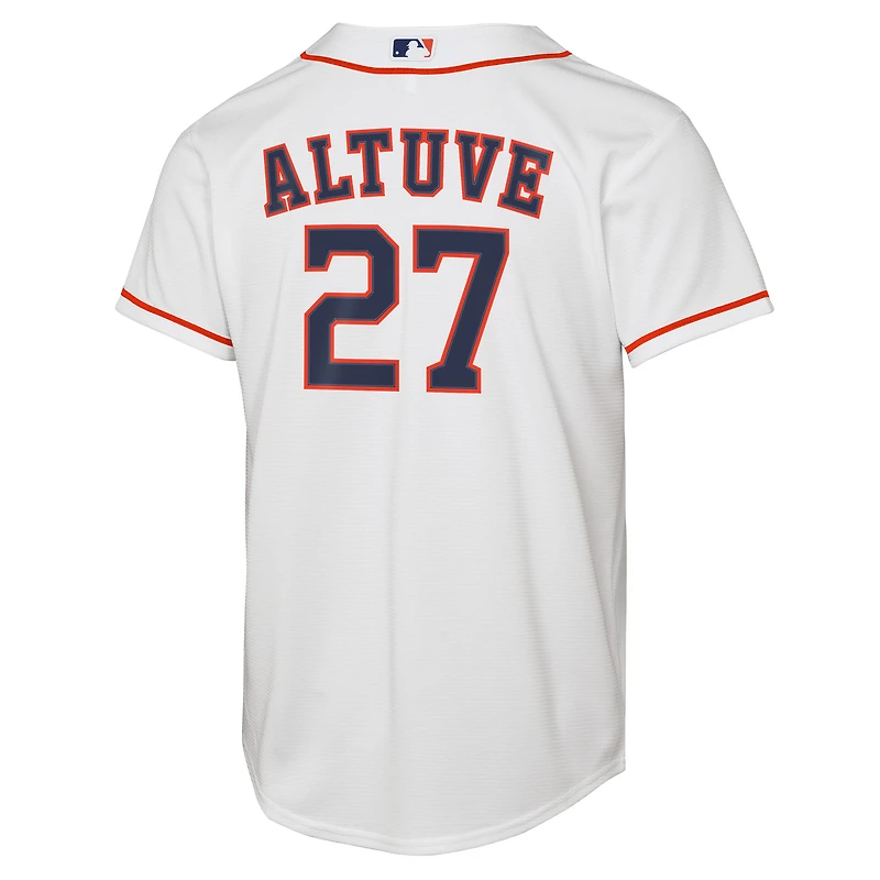 Youth Nike Jose Altuve White Houston Astros Home Replica Player Jersey