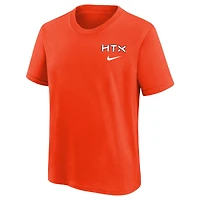 T-shirt Nike orange City Connect pour jeunes des Astros de Houston 2025