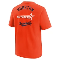 T-shirt Nike orange City Connect pour jeunes des Astros de Houston 2025