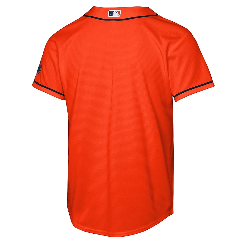 Youth Nike  Orange Houston Astros Alternate Stadium Jersey