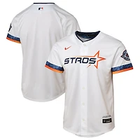 Maillot Nike blanc City Connect Limited Houston Astros 2025 pour jeune