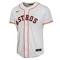 Maillot de match à domicile Nike blanc pour jeunes des Houston Astros