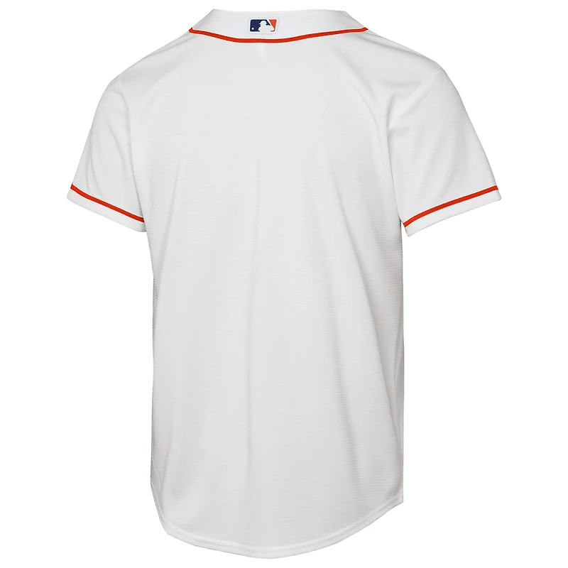 Youth Nike  White Houston Astros Home Replica 2.0 Jersey