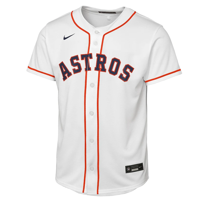 Youth Nike Yordan Alvarez White Houston Astros Home Replica Jersey