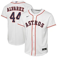 Maillot Nike Yordan Alvarez blanc pour jeunes des Astros de Houston à domicile