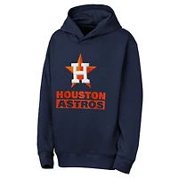 Youth Outerstuff  Navy Houston Astros Back to Basics Hoodie