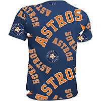 T-shirt bleu marine Houston Astros Allover Team pour jeune