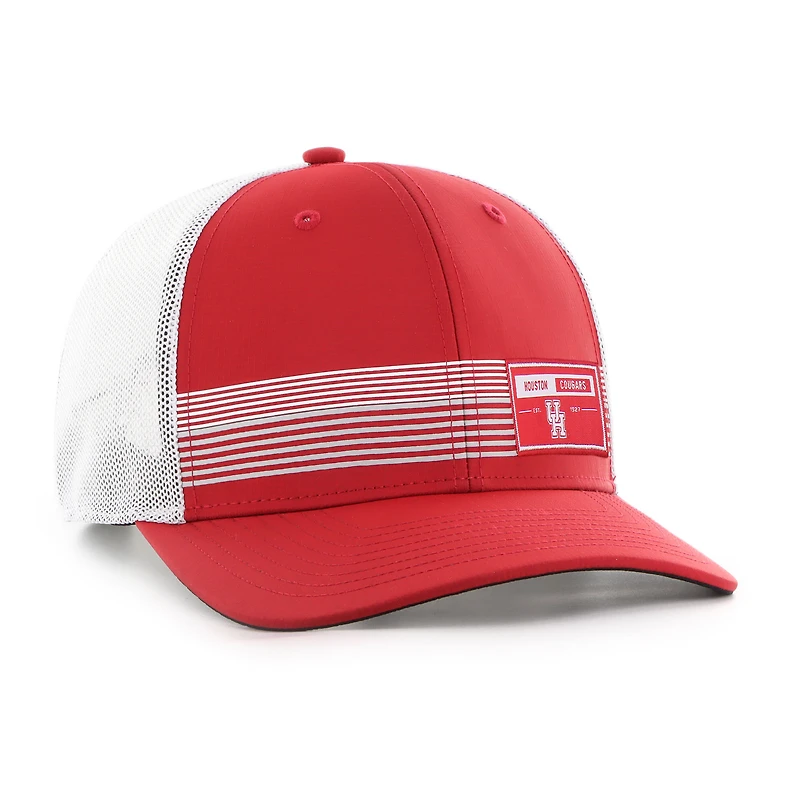 Men's '47  Red Houston Cougars Rangefinder brrr Trucker Adjustable Hat