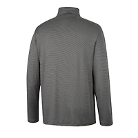 Men's Colosseum Charcoal Houston Cougars Logo Quarter-Zip Windshirt
