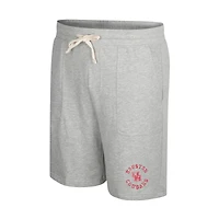 Men's Colosseum Heather Gray Houston Cougars Love To Hear This Terry Shorts