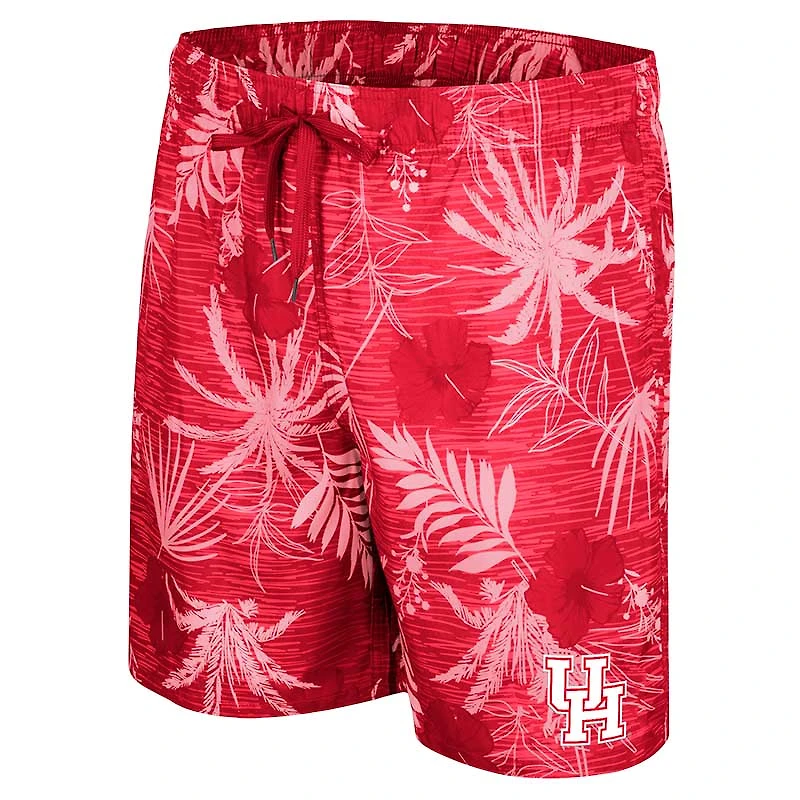 Colosseum Red Houston Cougars What Else is New Swim Shorts pour hommes