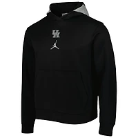 Chandail à capuchon Performance pour homme Houston Cougars Spotlight Jordan Brand homme, noir