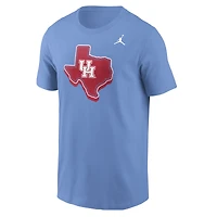 Men's Jordan Brand Valor Blue Houston Cougars State Out T-Shirt