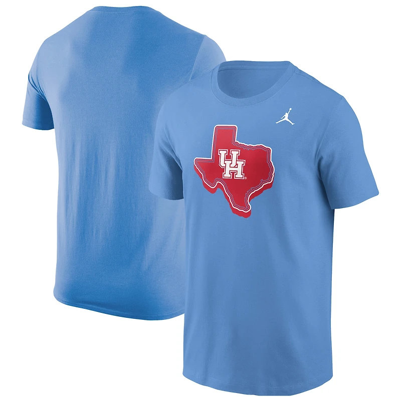 Men's Jordan Brand Valor Blue Houston Cougars State Out T-Shirt