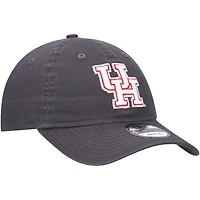 Men's New Era Graphite Houston Cougars Team 9TWENTY Adjustable Hat