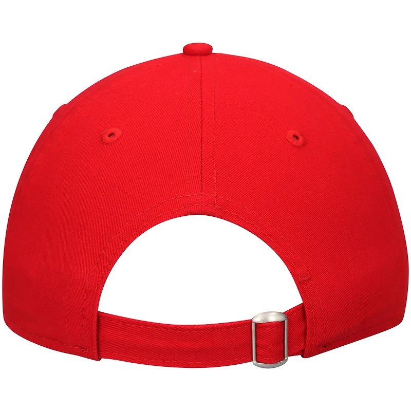 Casquette réglable rouge Houston Cougars Team 9TWENTY New Era pour hommes