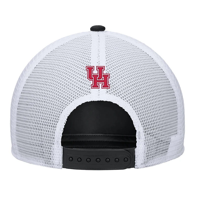 Casquette ajustable Nike noire Houston Cougars 2025 On-Field Rise Trucker Performance pour homme