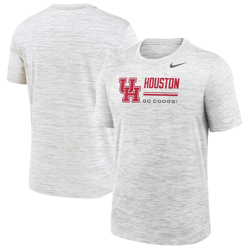 T-shirt Nike Velocity Legend blanc pour homme, Houston Cougars