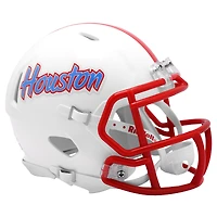 Riddell Houston Cougars White Throwback Speed Mini Helmet