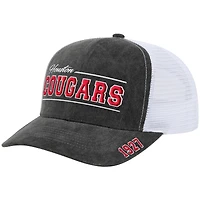 Casquette de camionneur ajustable unisexe Billy 2400 grise Colosseum des Houston Cougars