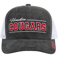 Unisex Colosseum  Gray Houston Cougars Billy 2400 Adjustable Trucker Hat