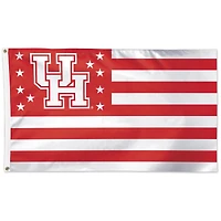 WinCraft Houston Cougars 3' x 5' Stars & Stripes One-Sided Flag