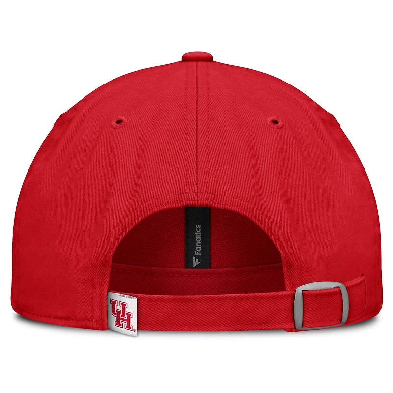 Casquette ajustable Candid rouge Fanatics pour femmes des Houston Cougars