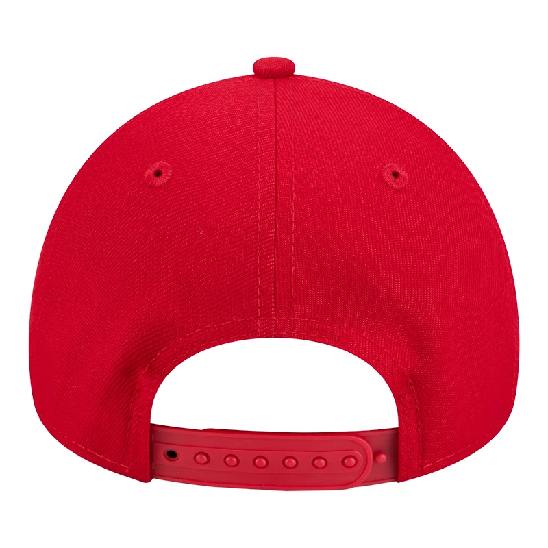 Youth New Era Red Houston Cougars 9FORTY A-Frame Adjustable Hat