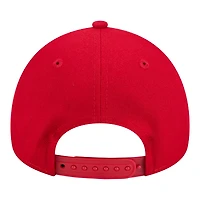 Youth New Era Red Houston Cougars 9FORTY A-Frame Adjustable Hat