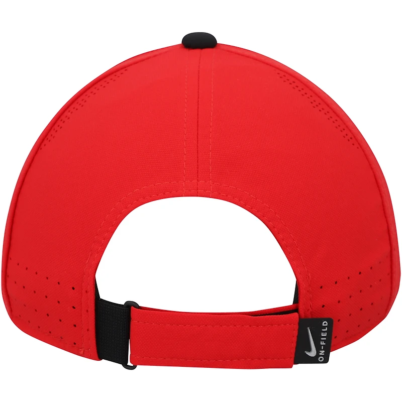 Casquette réglable Nike Houston Cougars 2023 Sideline Legacy91 rouge pour jeune
