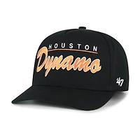 Men's '47  Black Houston Dynamo FC Brushmark Hitch Adjustable Hat