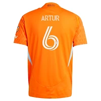 Maillot de joueur authentique adidas Artur Orange Houston Dynamo FC 2025 pour homme