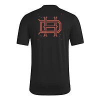 Men's adidas  Black Houston Dynamo FC 2026 Anthem AEROREADY Pregame T-Shirt