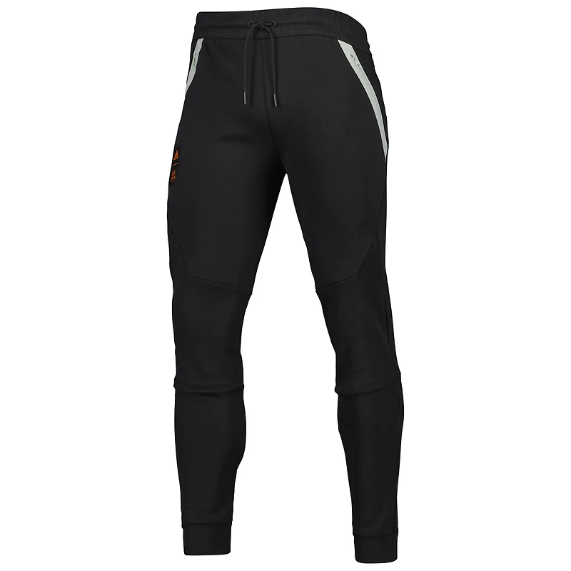 Pantalon de voyage adidas Houston Dynamo FC 2023 Player Club pour homme, charbon bois