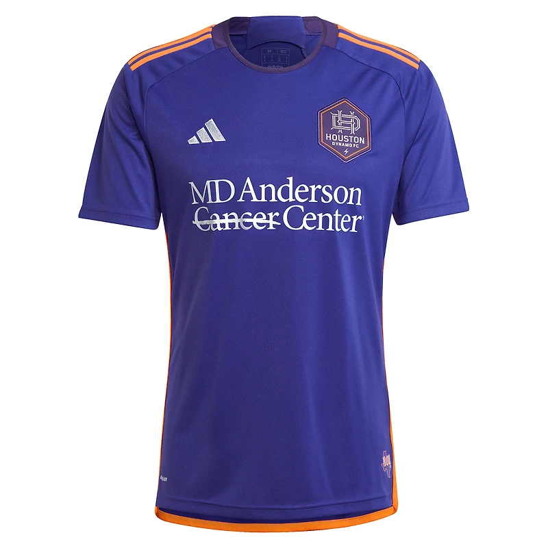 Men's adidas Erik Sviatchenko Purple Houston Dynamo FC 2025 Still Holdin' Replica Player Jersey