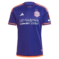 Men's adidas Griffin Dorsey Purple Houston Dynamo FC 2024 Still Holdin' Authentic Player Jersey