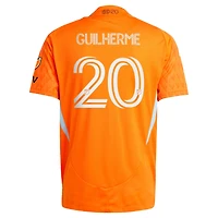 Men's adidas Guilherme Augusto Vieira dos Santos Orange Houston Dynamo FC 2025 Season 20 On-Field Authentic Jersey