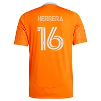 Maillot adidas Héctor Herrera Orange Houston Dynamo FC 2025 Saison 20 Réplique pour homme