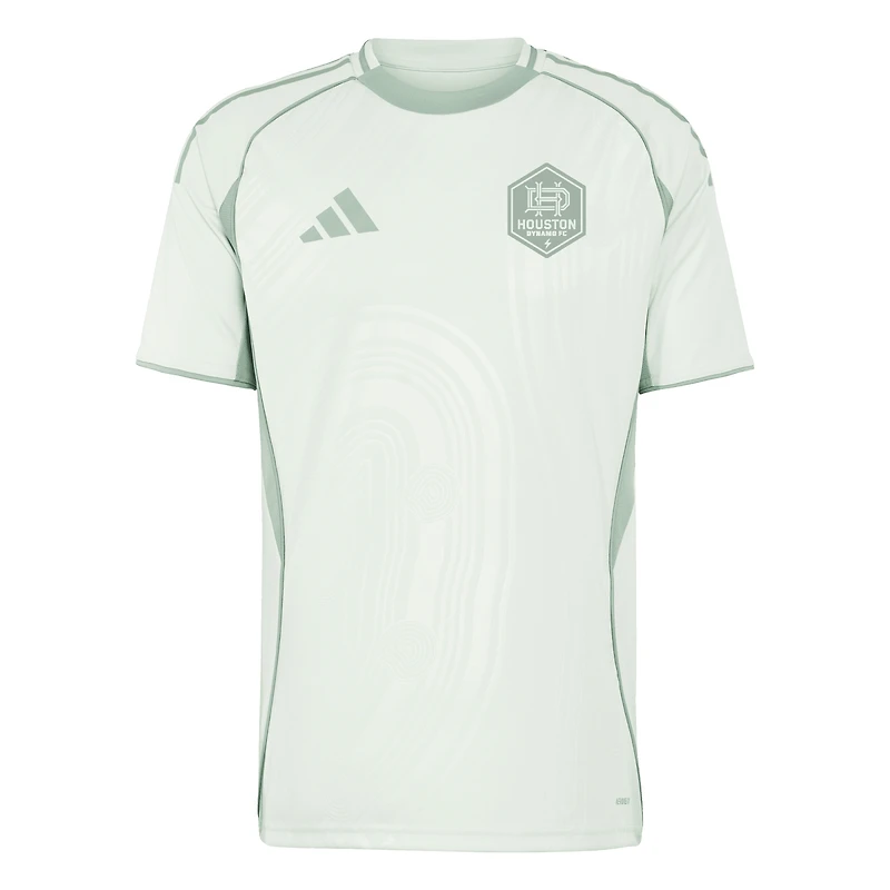 Haut d'avant-match adidas vert clair Houston Dynamo FC 2025 One Planet pour homme
