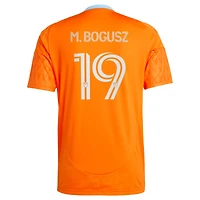 Men's adidas Mateusz Bogusz Orange Houston Dynamo FC 2025 Season 20 Replica Jersey