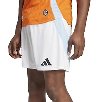 Short adidas blanc authentique Houston Dynamo FC Domicile Saison 2025 pour homme