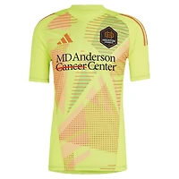 Men's adidas Yellow Houston Dynamo FC 2024 Goalkeeper Jersey