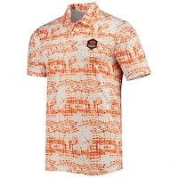 Polo Antigua orange vif pour homme, Houston Dynamo FC