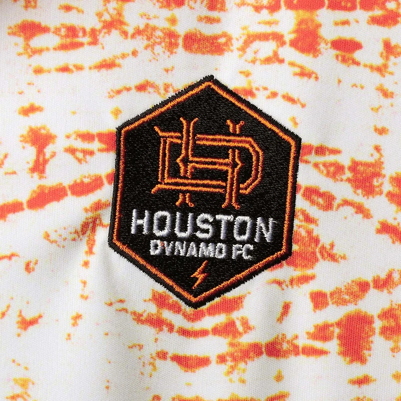 Men's Antigua Orange Houston Dynamo FC Vivid Polo