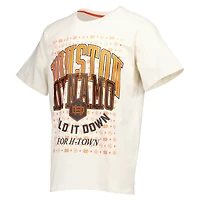 Men's Cream Houston Dynamo FC '90s Heavyweight Relaxed T-Shirt